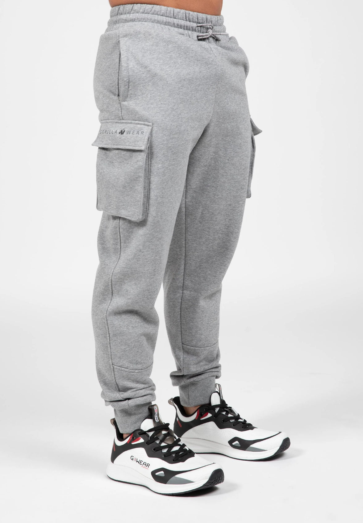 Gorilla Wear Hudson Cargo Sweatpants - Grau