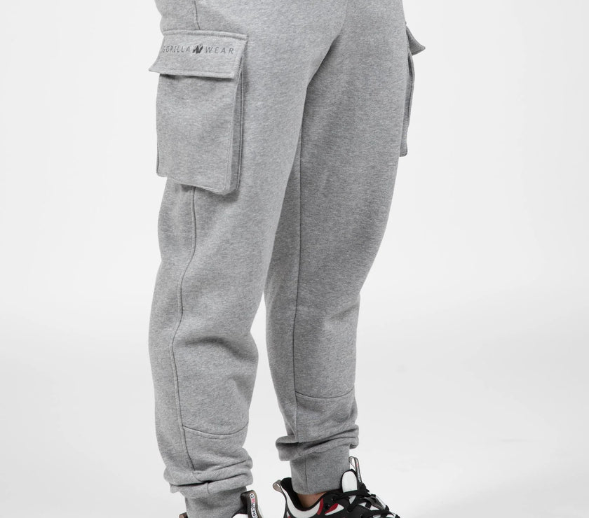 Gorilla Wear Hudson Cargo Sweatpants - Grau