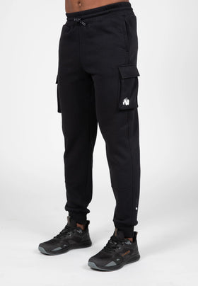 Gorilla Wear Hudson Cargo Sweatpants - Schwarz