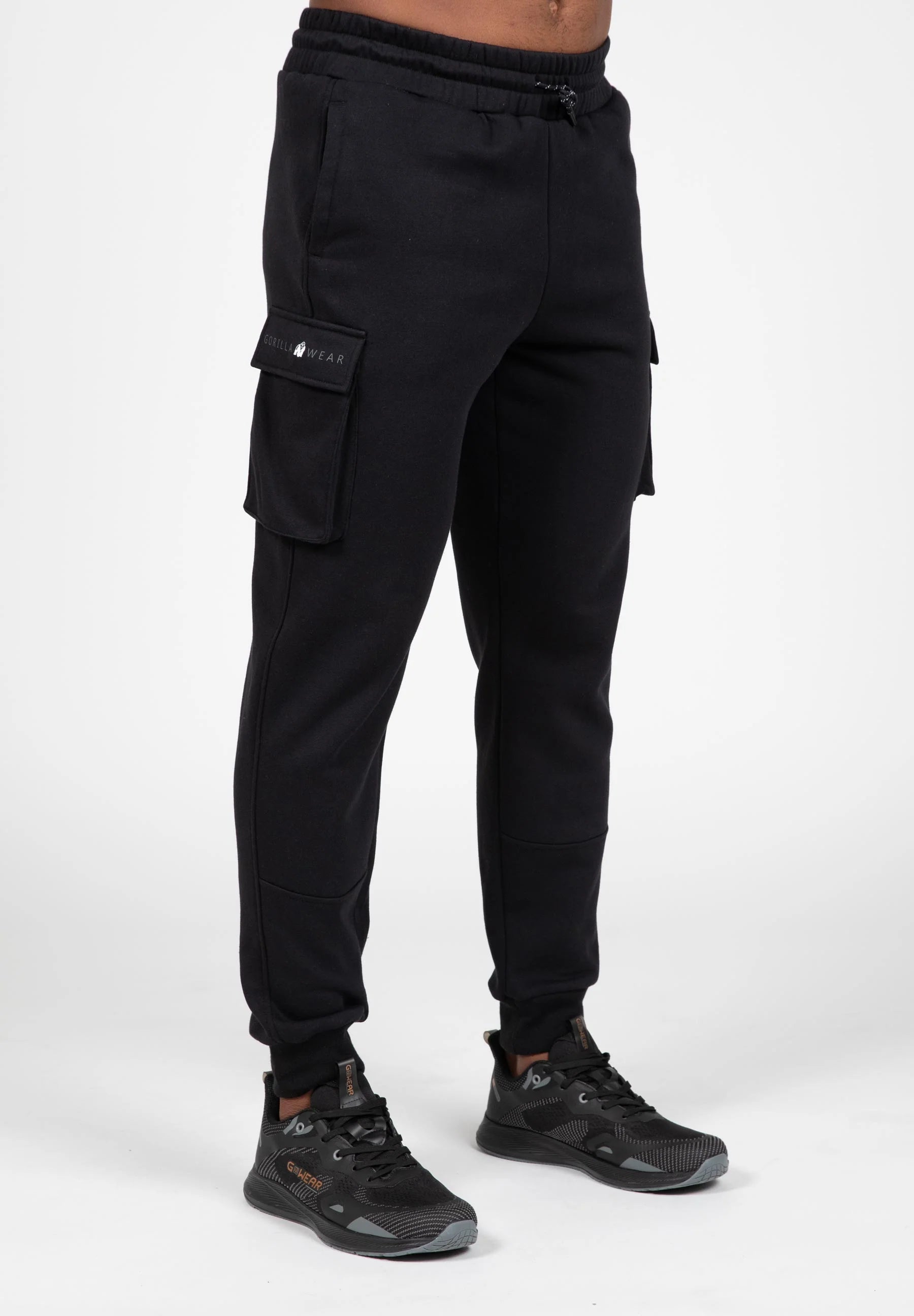 Gorilla Wear Hudson Cargo Sweatpants - Schwarz