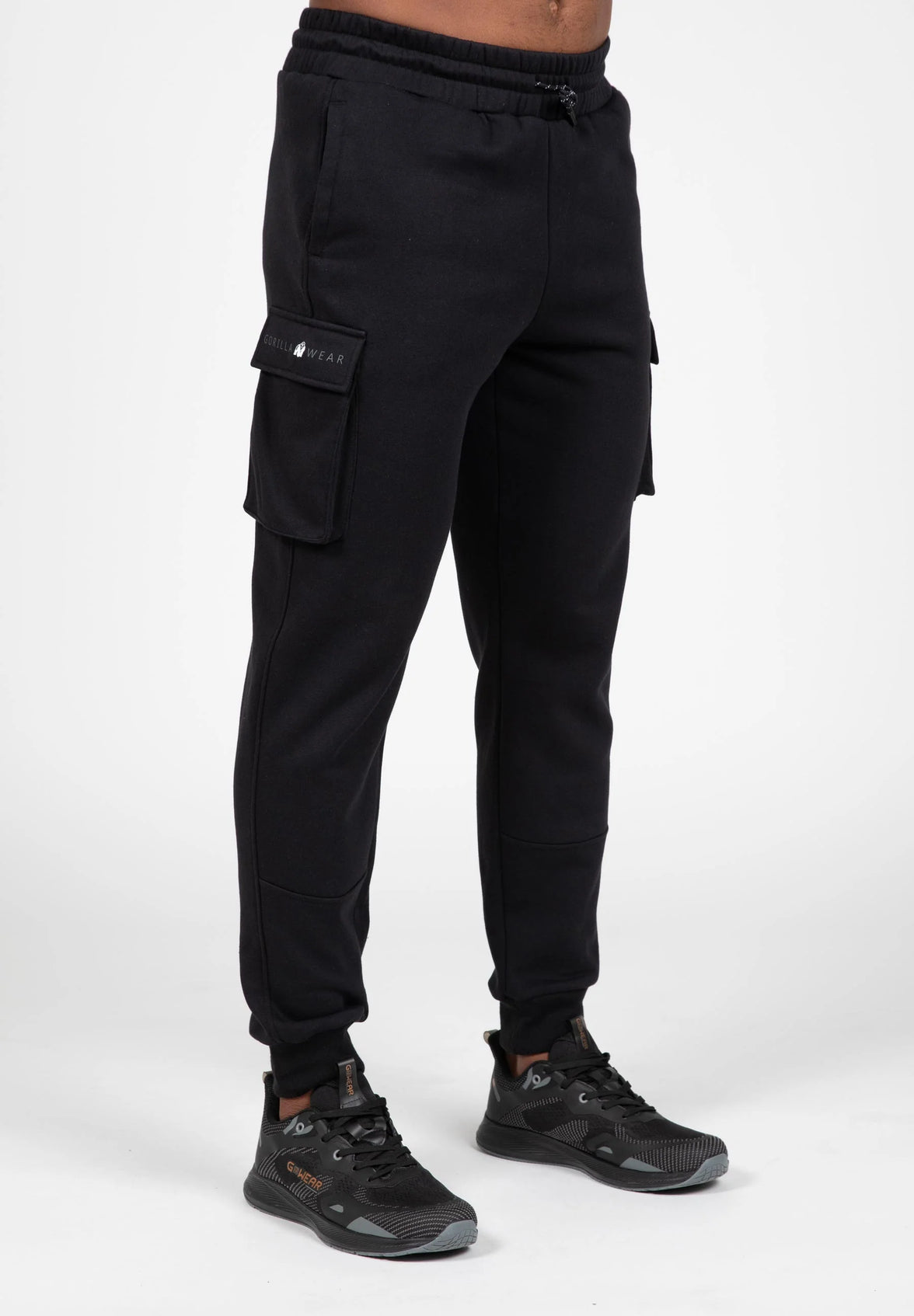 Gorilla Wear Hudson Cargo Sweatpants - Schwarz