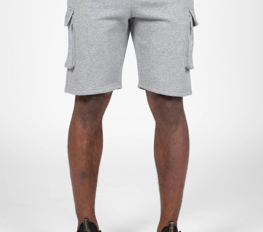 Gorilla Wear Hudson Cargo Sweatshorts - Grau