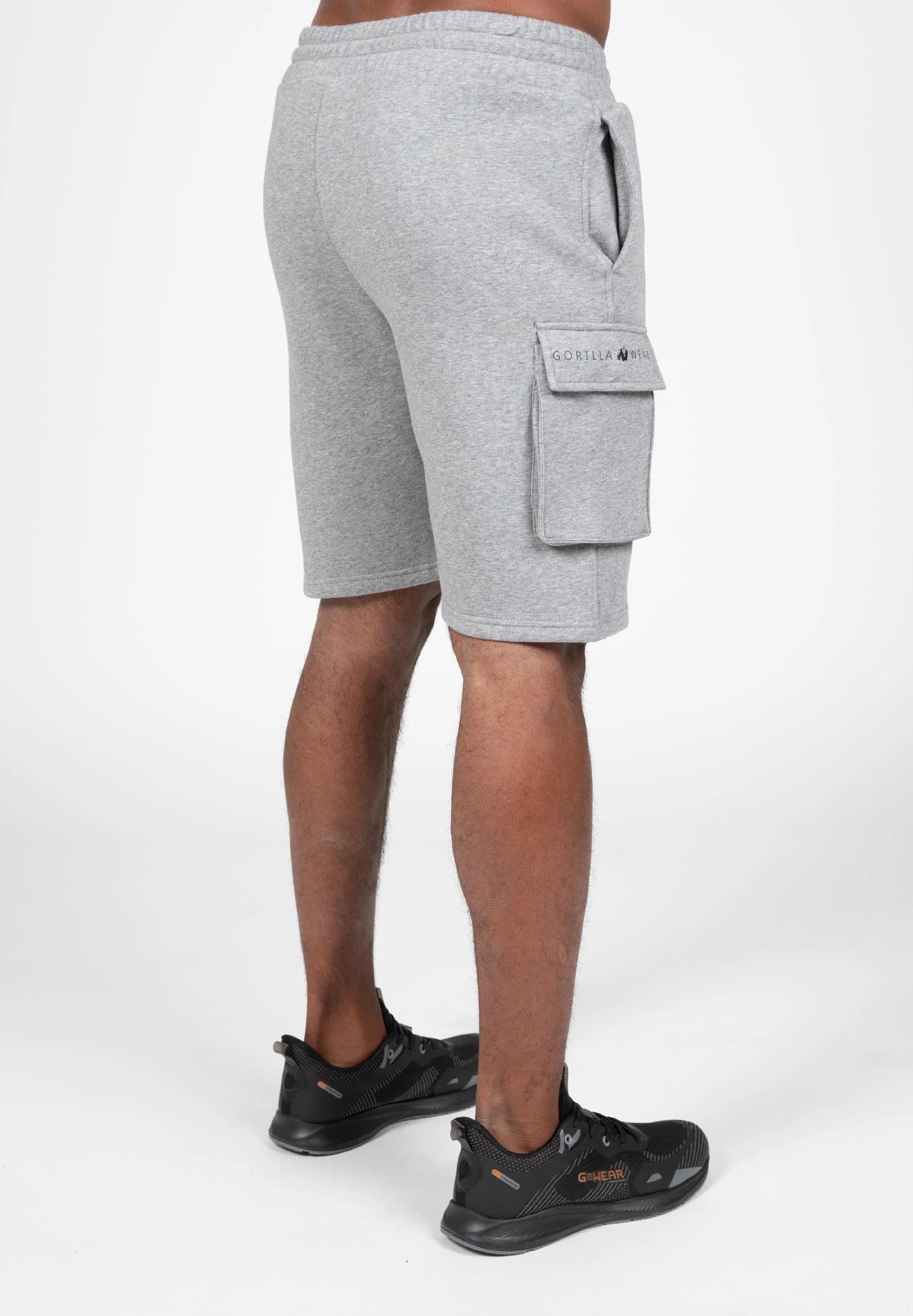 Gorilla Wear Hudson Cargo Sweatshorts - Grau