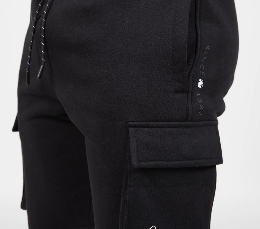 Gorilla Wear Hudson Cargo Sweatshorts - Schwarz
