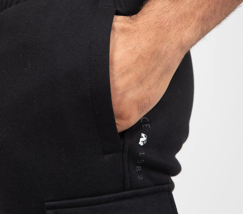 Gorilla Wear Hudson Cargo Sweatshorts - Schwarz