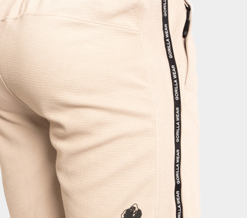 Gorilla Wear Harvey Track Shorts - Beige