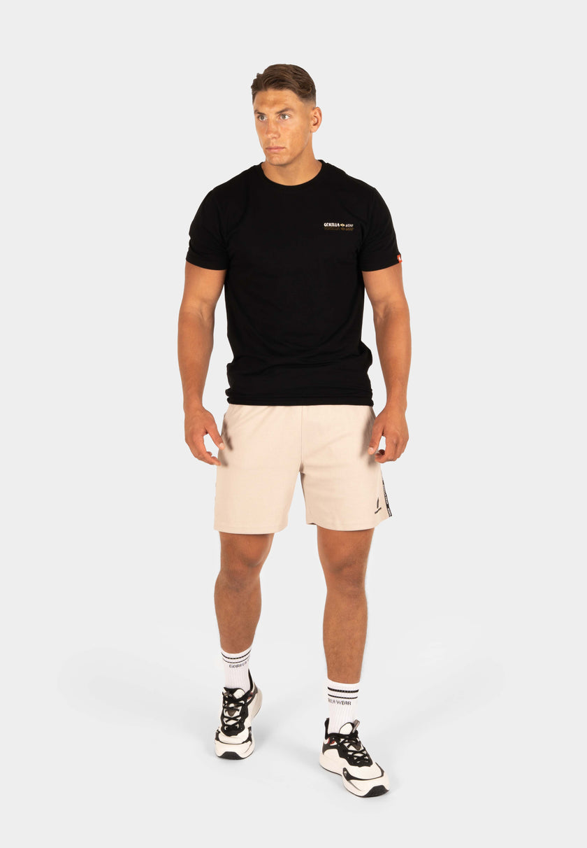 Gorilla Wear Harvey Track Shorts - Beige