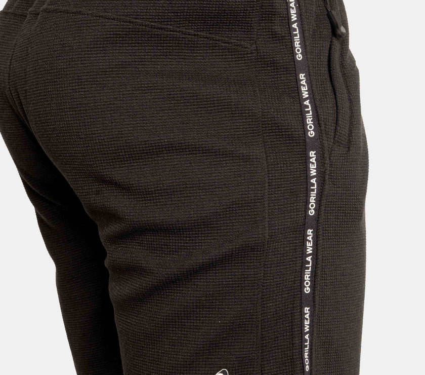 Gorilla Wear Harvey Track Shorts - Schwarz