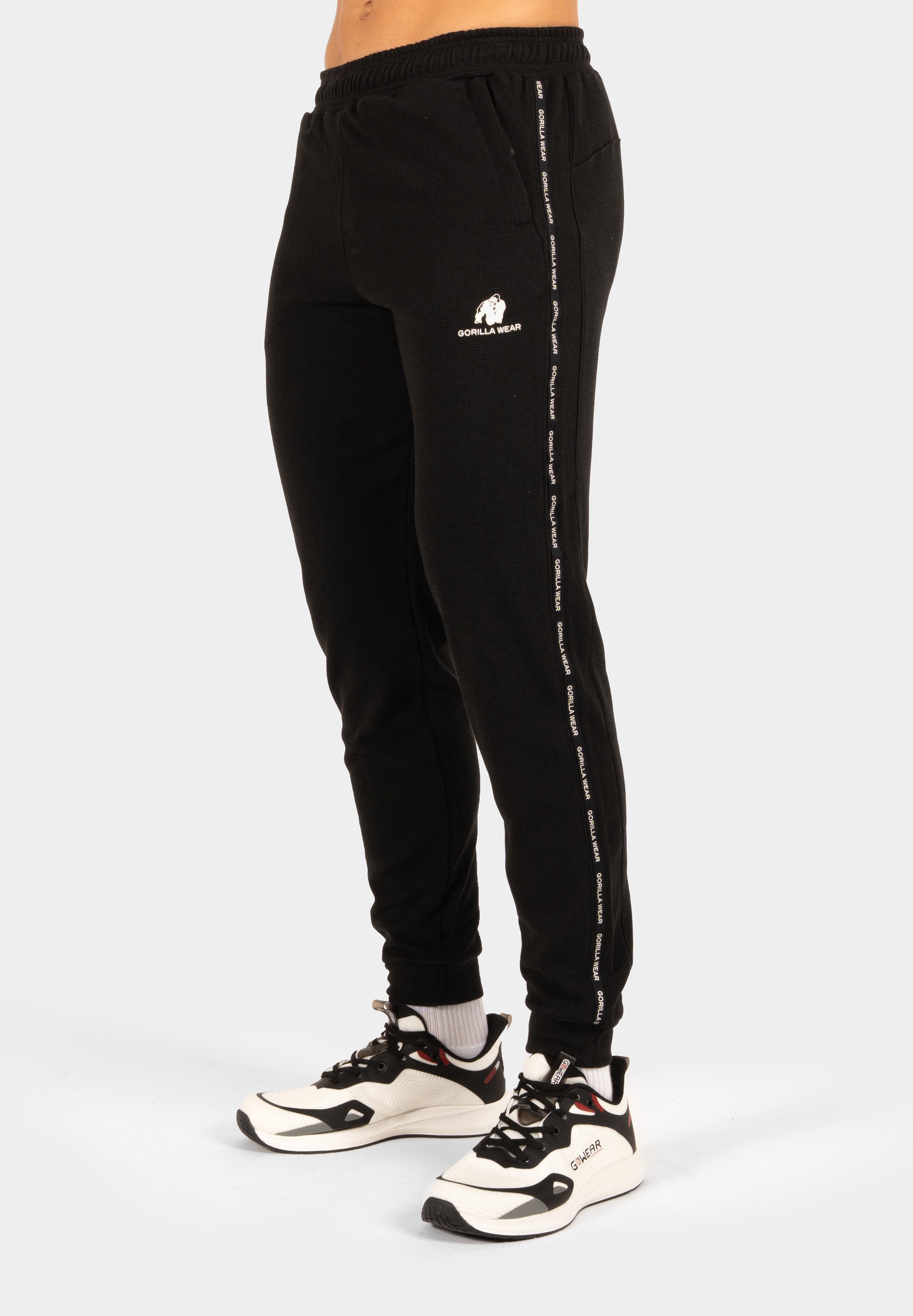 Gorilla Wear Harvey Track Pants - Schwarz