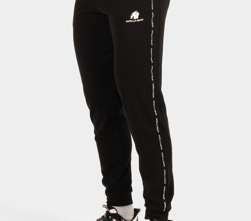 Gorilla Wear Harvey Track Pants - Schwarz