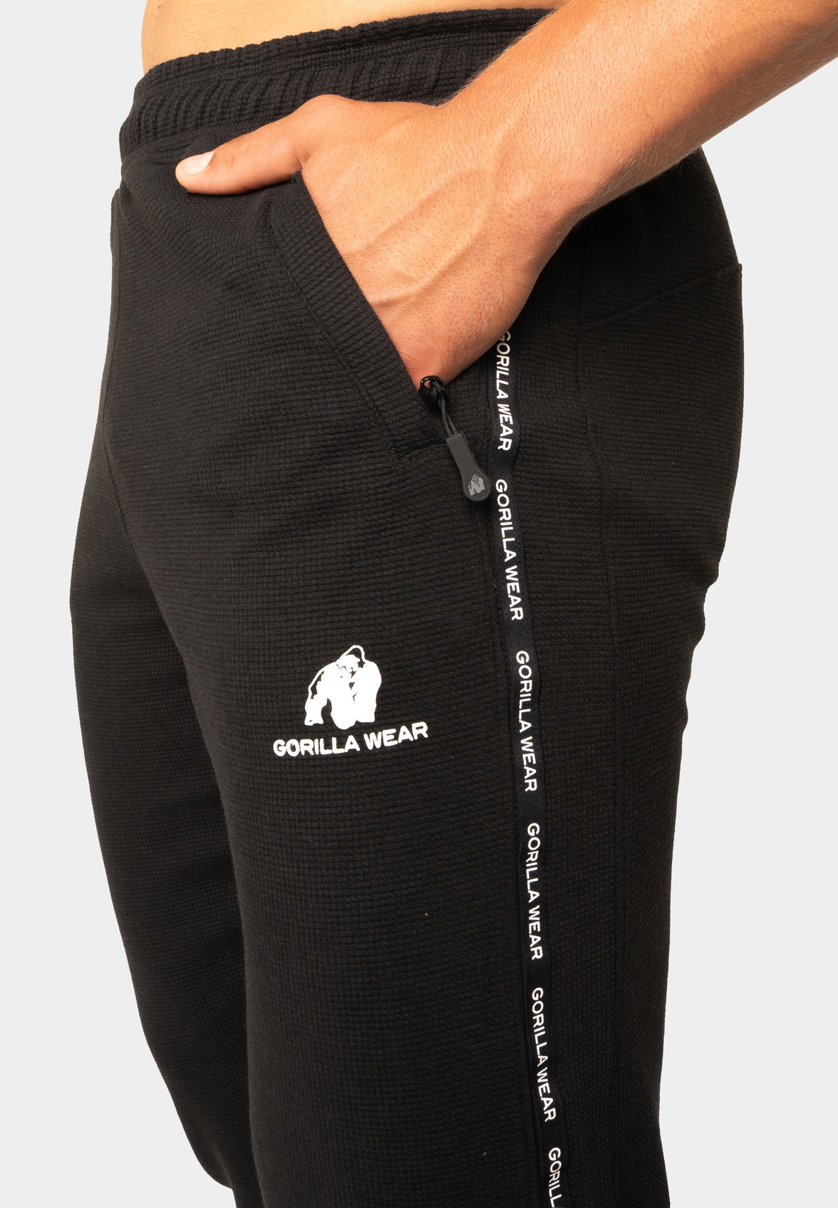 Gorilla Wear Harvey Track Pants - Schwarz