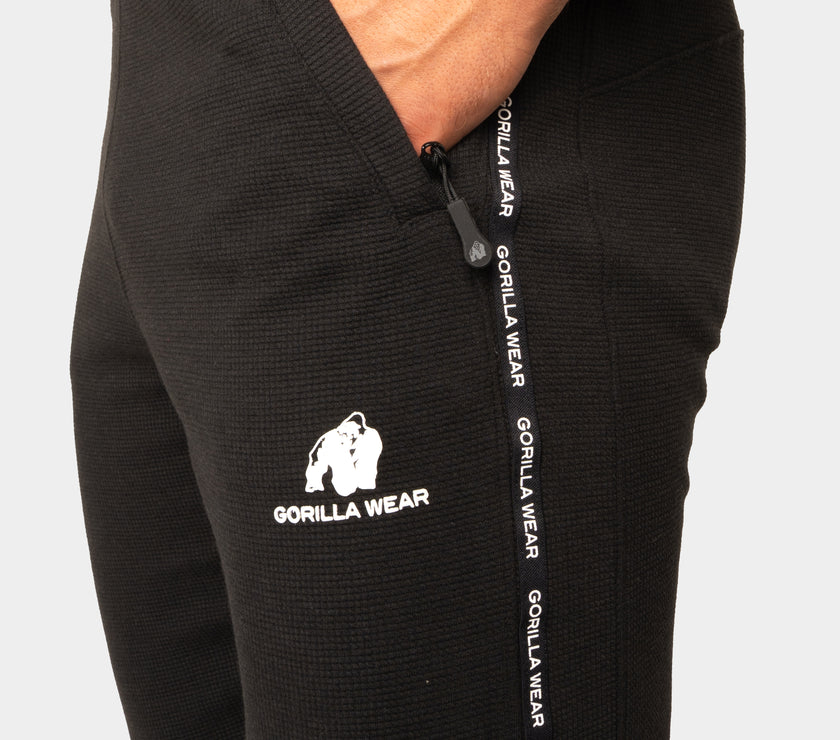 Gorilla Wear Harvey Track Pants - Schwarz