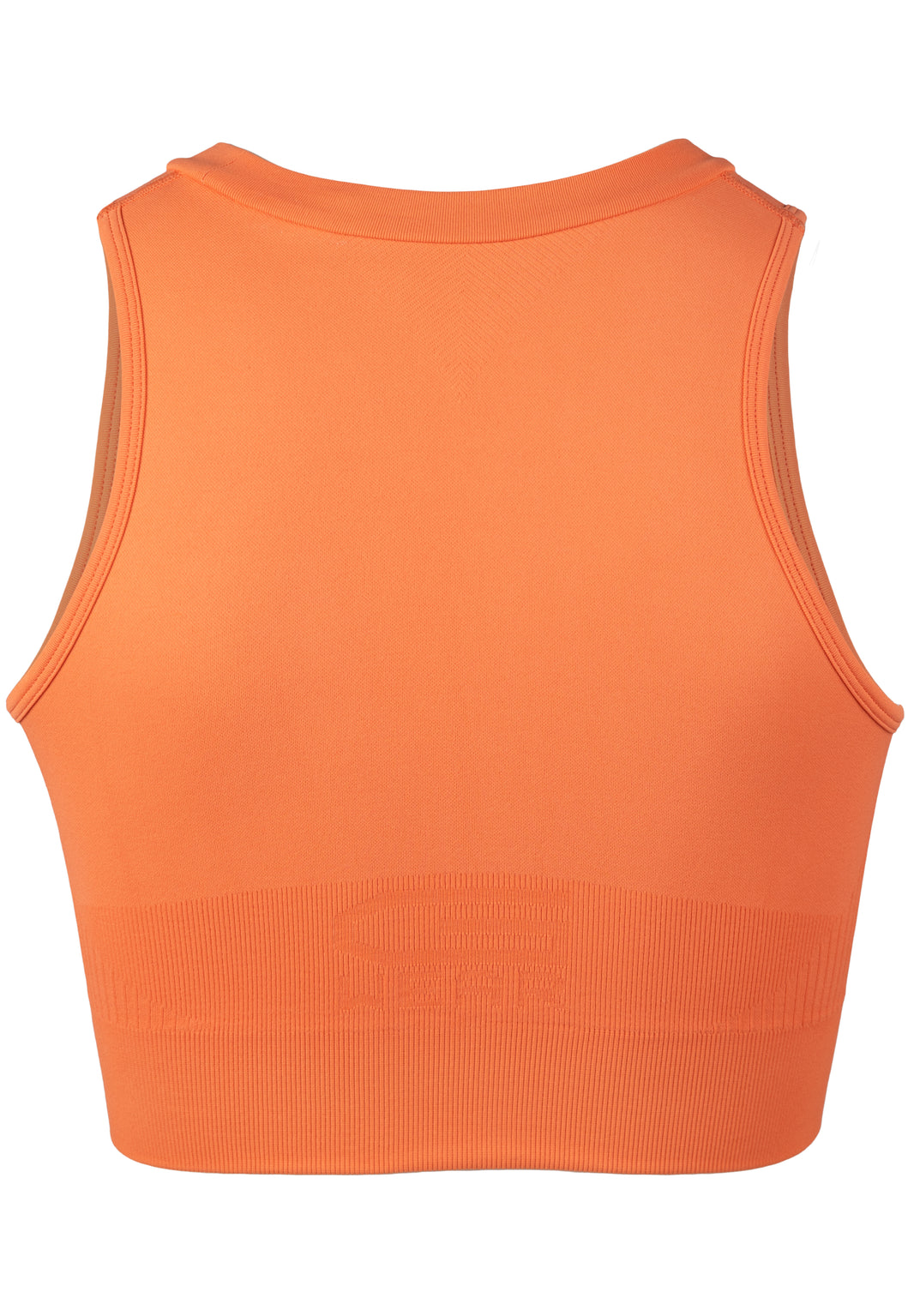 Gorilla Wear Olivia Seamless Crop Top - Orange