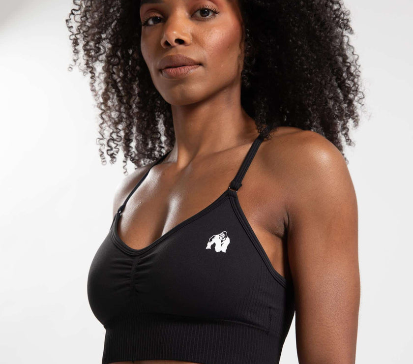 Seamless Sports Bra - Schwarz