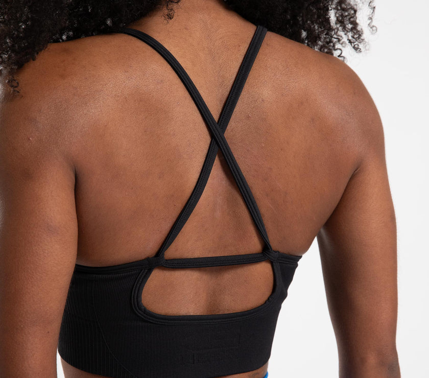 Seamless Sports Bra - Schwarz