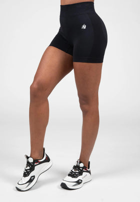 Gorilla Wear Whitney Seamless Shorts - Schwarz