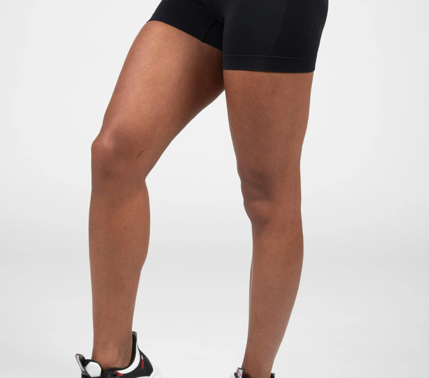 Gorilla Wear Whitney Seamless Shorts - Schwarz