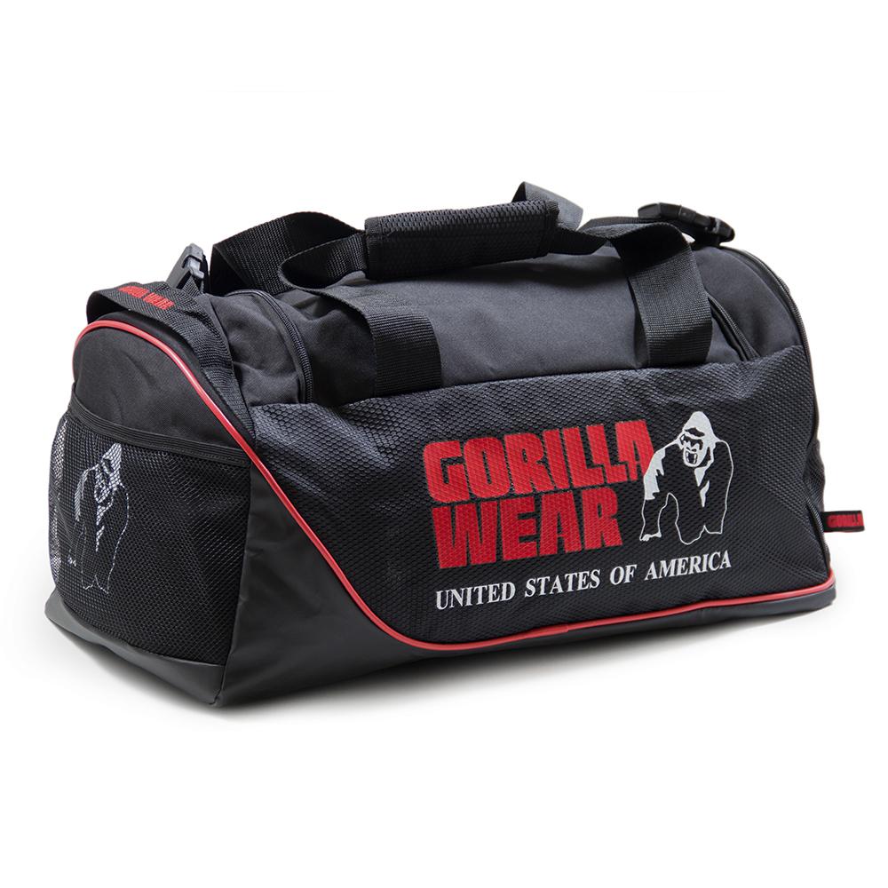 Gorilla Wear Jerome Gym Bag - Schwarz/Rot