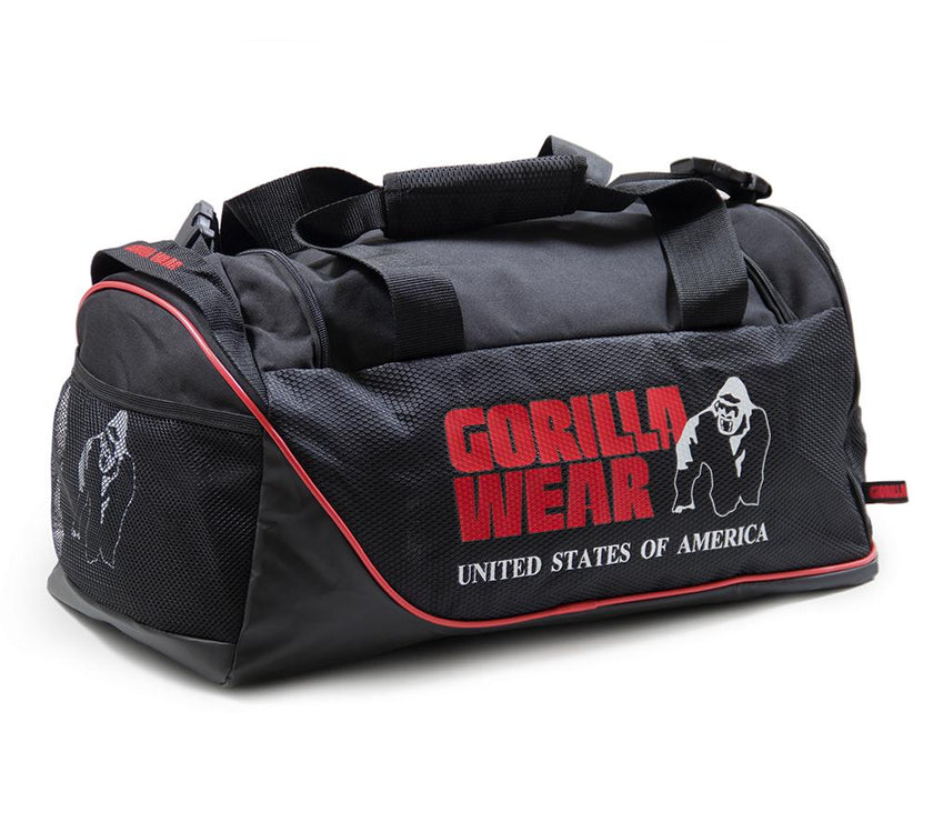 Gorilla Wear Jerome Gym Bag - Schwarz/Rot