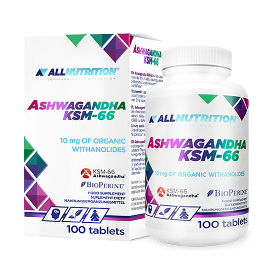 All Nutrition Ashwaganda KSM-66 - 100 Tabletten