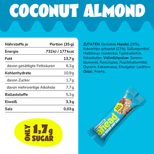 Ahead Nussriegel Coconut Almond