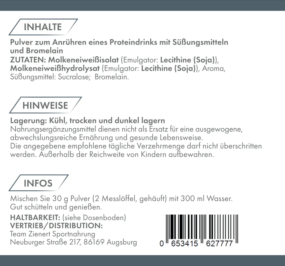 ZNT Nutrition Izolate Pro 800g