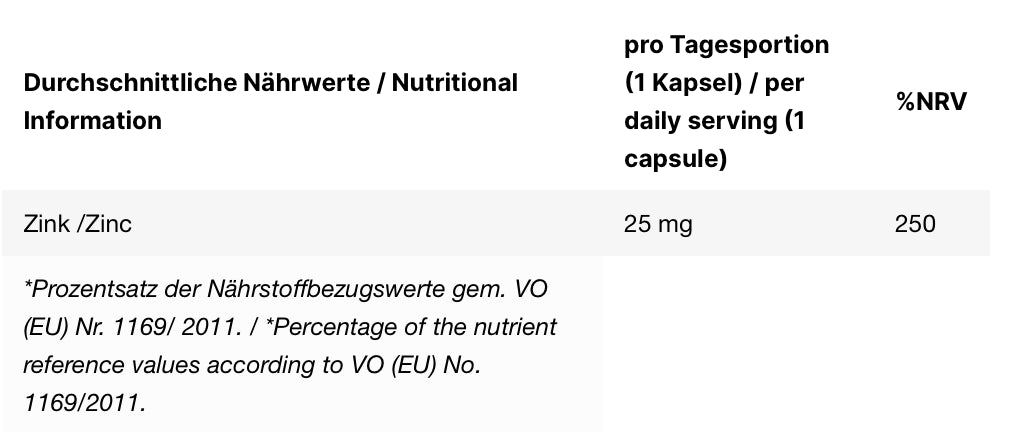 Inlead Zinc Bisglycinate - 120 Kapseln