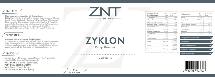 ZNT Zyklon Pump 440g