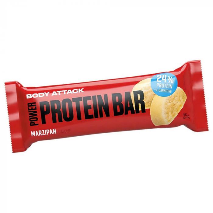 Body Attack Power Protein Bar - Marzipan