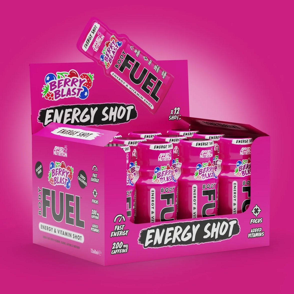 Applied Nutrition Bodyfuel Energy Shot - Berry Blast
