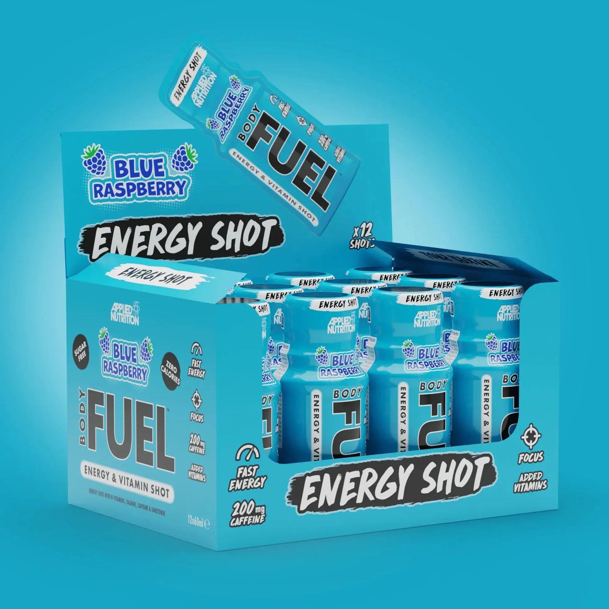 Applied Nutrition Bodyfuel Energy Shot - Blue Raspberry