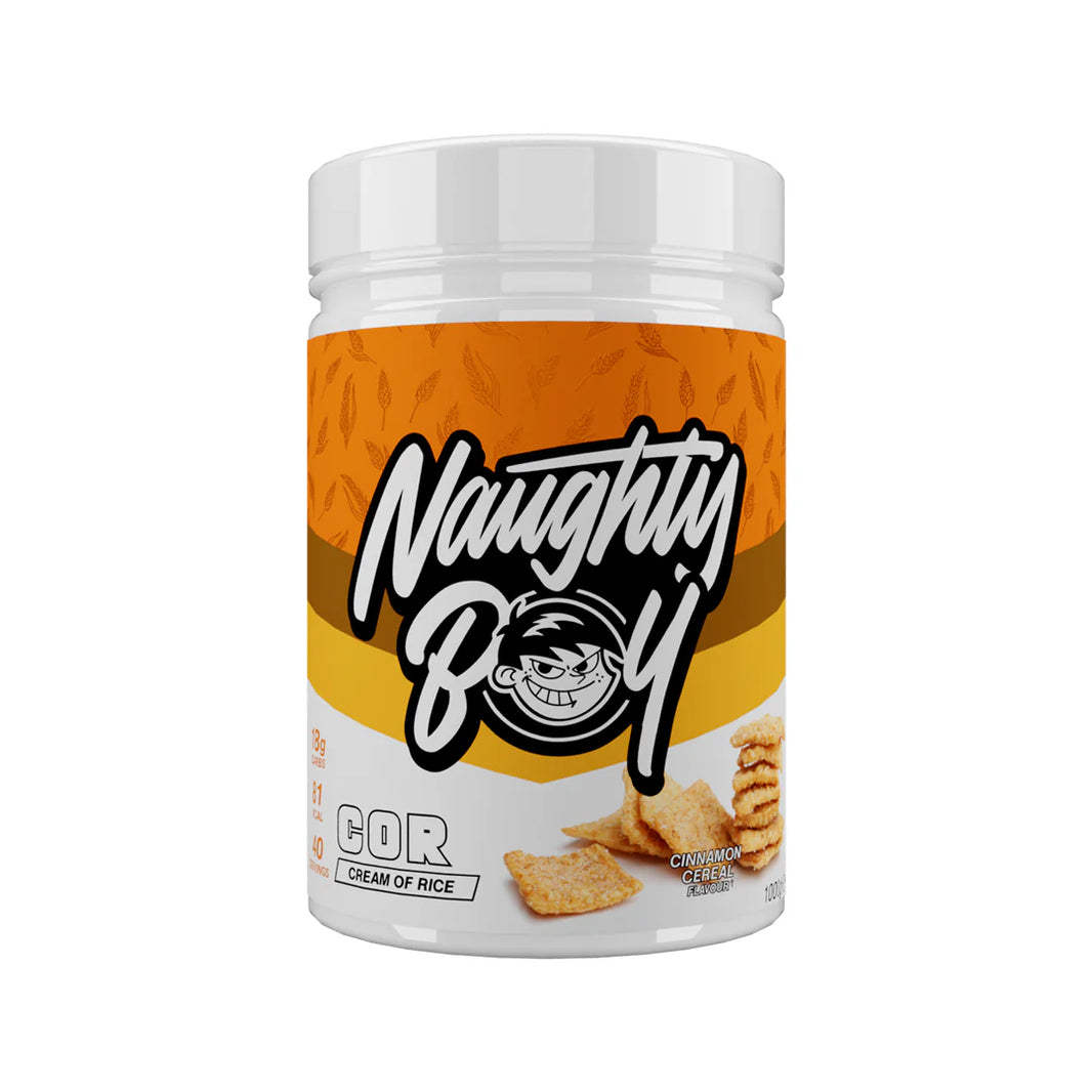 Naughty Boy Cream of Rice - Cinnamon Cereal