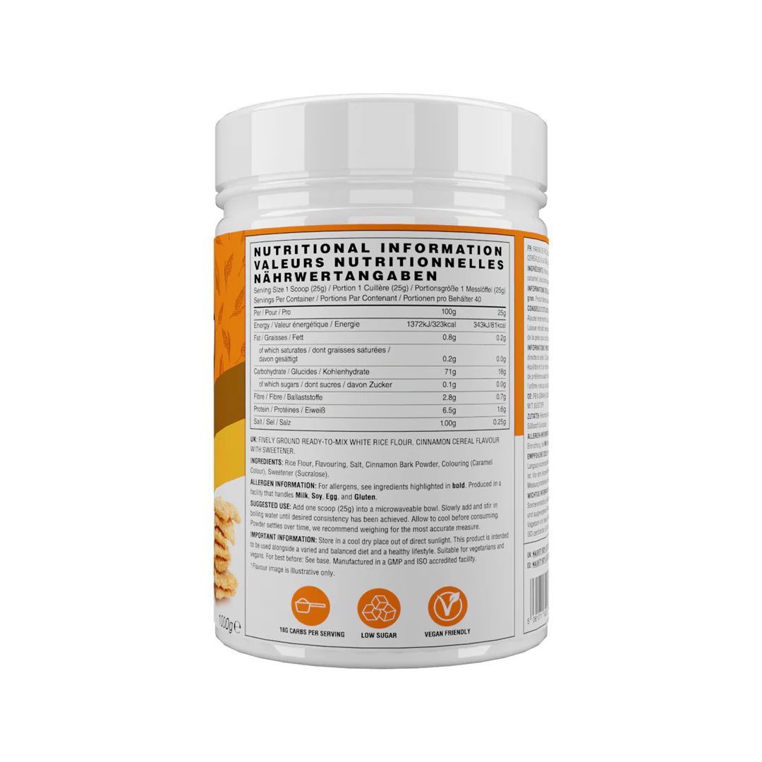 Naughty Boy Cream of Rice - Cinnamon Cereal