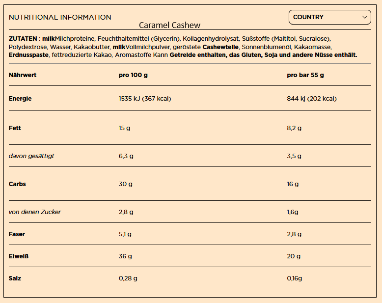 Barebells Protein Bar 55g