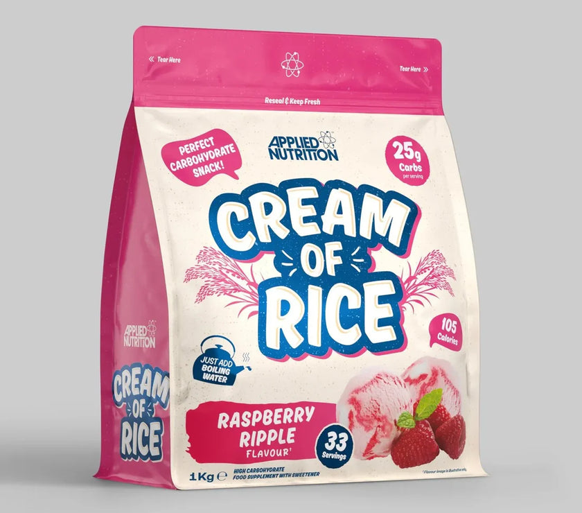 Applied Nutrition Cream of Rice - Raspberry Ripple