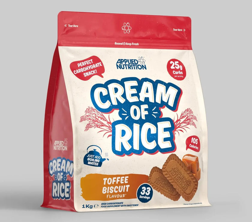 Applied Nutrition Cream of Rice - Toffee Biscuit