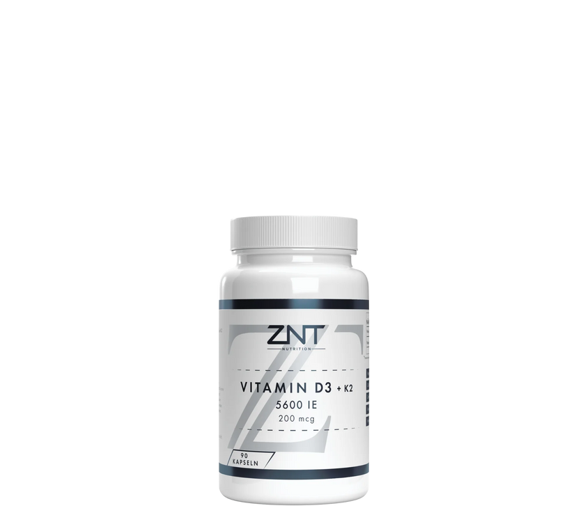 ZNT Nutrition Vitamin D3 + K2 - 90 Kapseln