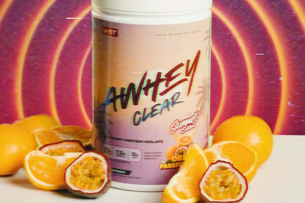 VAST Awhey Clear Summer Passionfruit Orange 450g