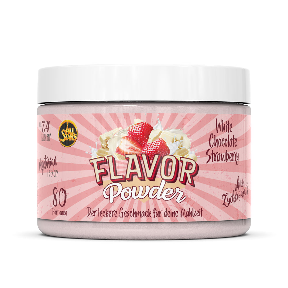 All Stars Flavor Powder White Chocolate Strawberry 240g