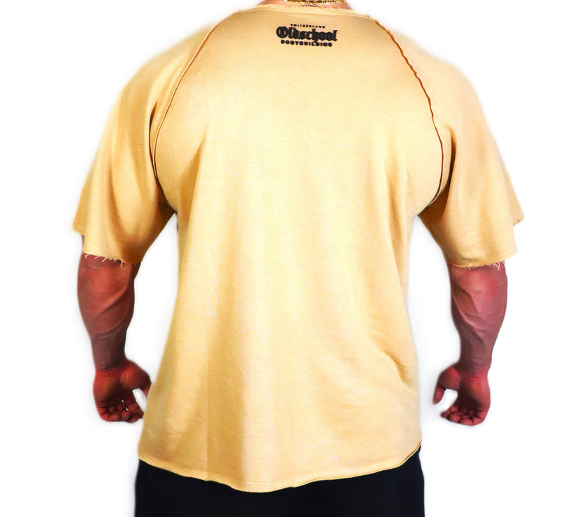 Oldschool Bodybuilding Switzerland Classic Rag Top - Beige