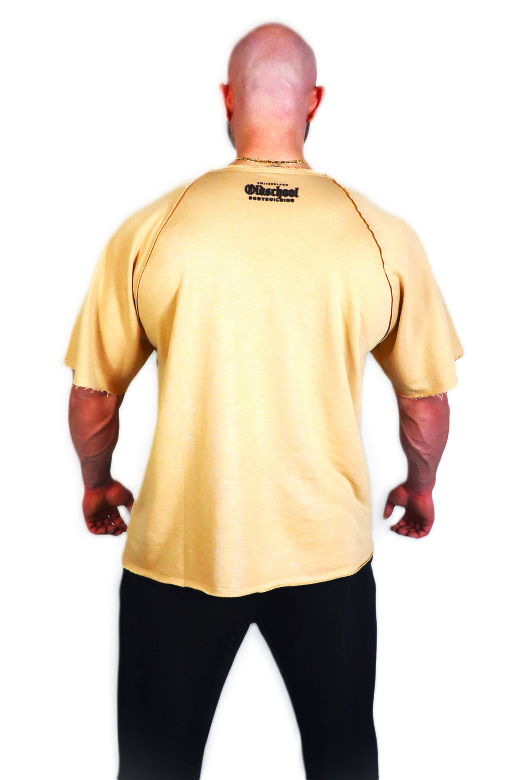 Oldschool Bodybuilding Switzerland Classic Rag Top - Beige