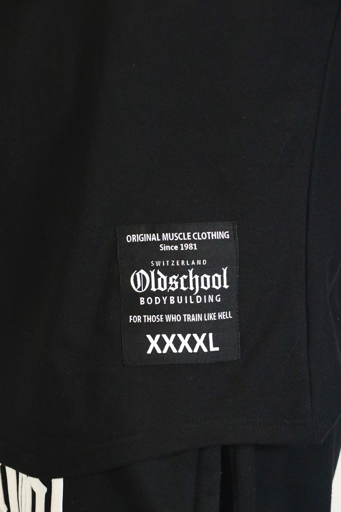 Oldschool Bodybuilding Switzerland  XXXXL Limited Edition Shirt - Schwarz/Neon Gelb