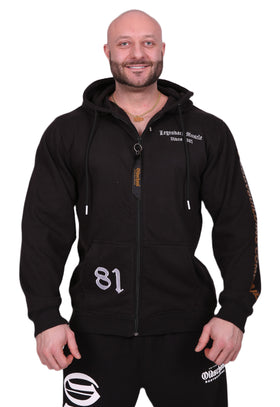 Oldschool Bodybuilding Switzerland True Hoodie - Schwarz