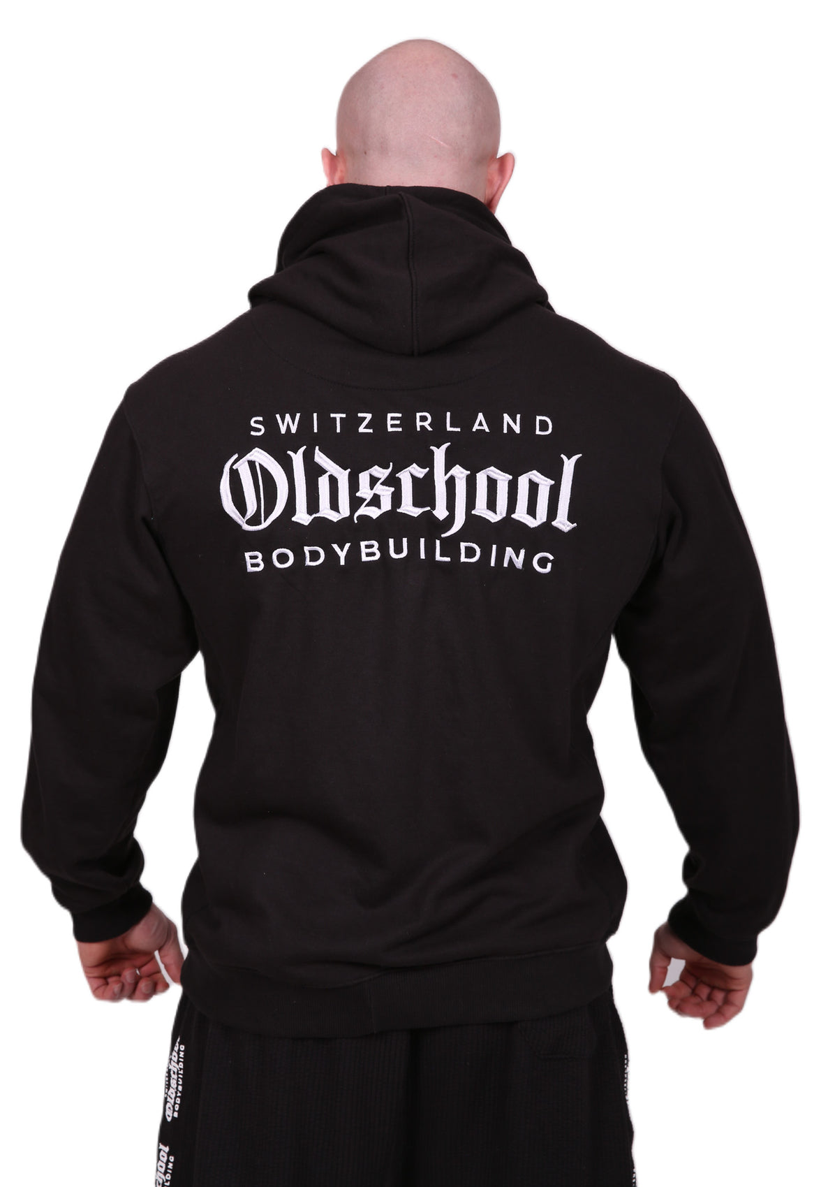 Oldschool Bodybuilding Switzerland True Hoodie - Schwarz