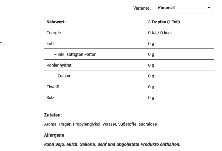 Allnutrition Flav Drops