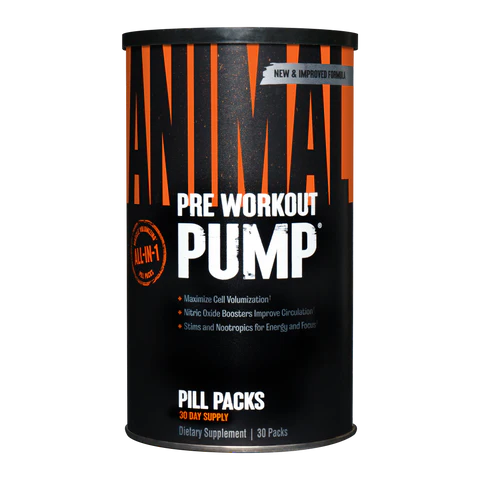 Animal Pre-Workout Muscle Pump -  30 Pill Packs