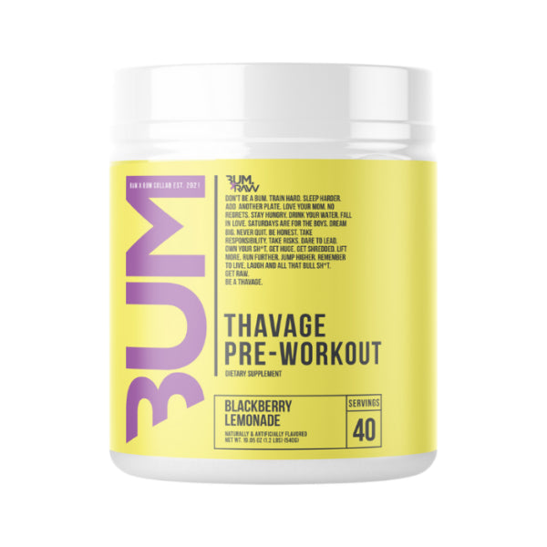 CBUM Raw Thavage Pre-Workout
