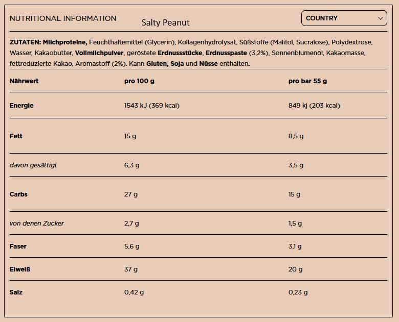 Barebells Protein Bar 55g