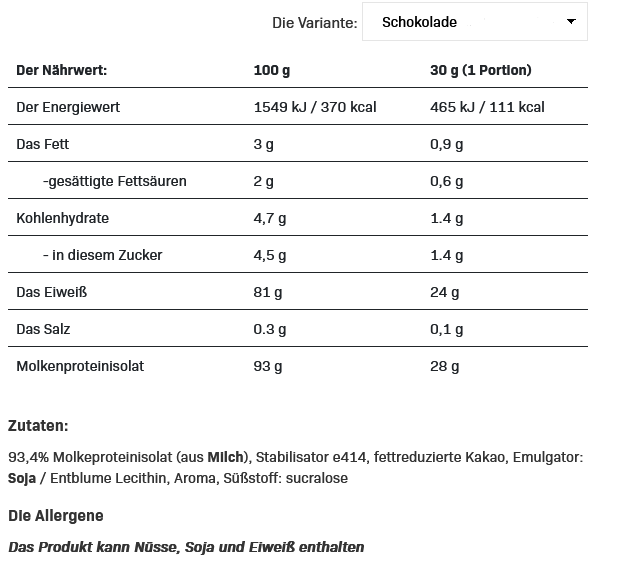 All Nutrition Isolate Protein - 2Kg