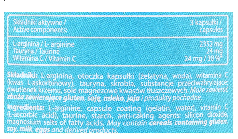 SFD Nutrition L-Arginine - 200 Kapseln